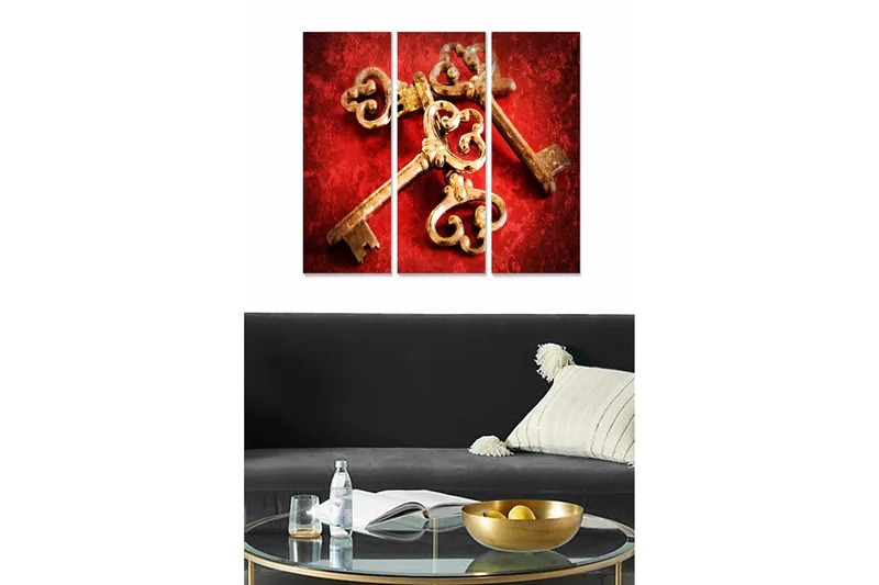 Bilde Scenic 3-pk Flerfarget, 22x05 cm