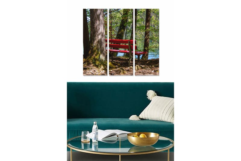 Bilde Scenic 3-pk Flerfarget, 22x05 cm