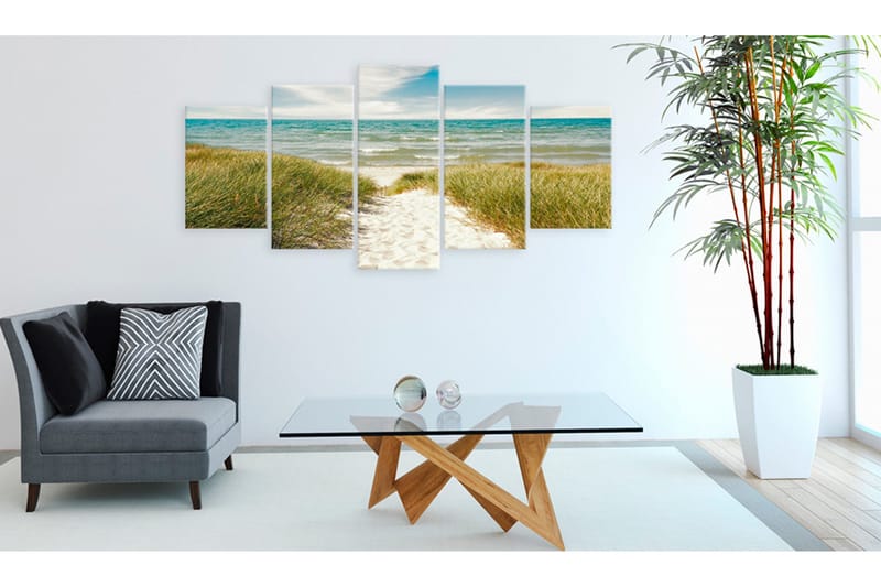 Bilde Sea Melody 200x100 - Artgeist sp. z o. o. - Innredning - Bilder & kunst - Lerretsbilder