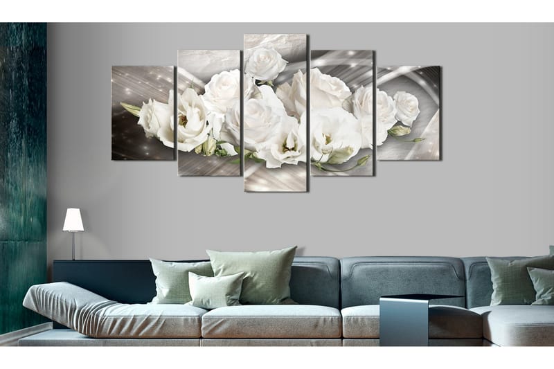 Bilde Secret Of A Rose 200x100 - Artgeist sp. z o. o. - Innredning - Bilder & kunst - Lerretsbilder
