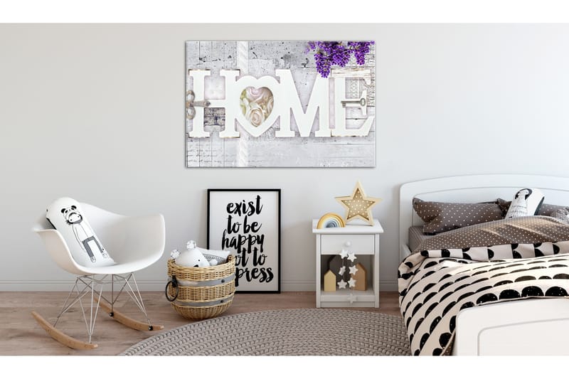 Bilde Secret Of Happiness 90x60 - Artgeist sp. z o. o. - Innredning - Bilder & kunst - Lerretsbilder