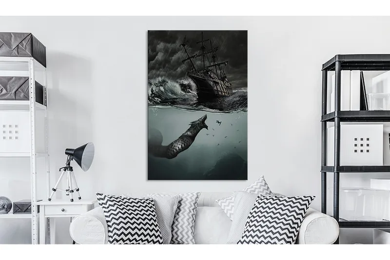 Bilde Secrets Of The Ocean 60x90 - Artgeist sp. z o. o. - Innredning - Bilder & kunst - Lerretsbilder