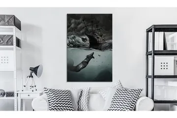 Bilde Secrets of the Ocean 80x120 - Artgeist sp. z o. o. - Innredning - Bilder & kunst - Lerretsbilder
