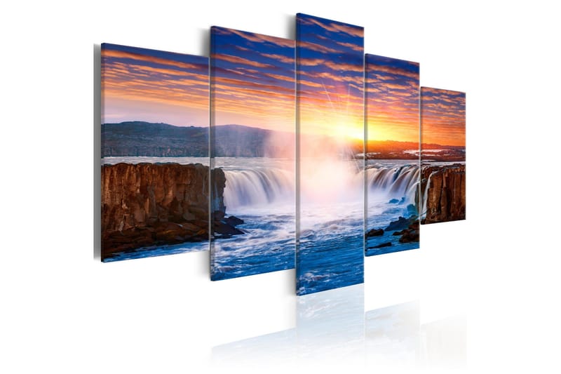 Bilde Selfoss Waterfall Iceland 100x50, Artgeist sp. z o. o.