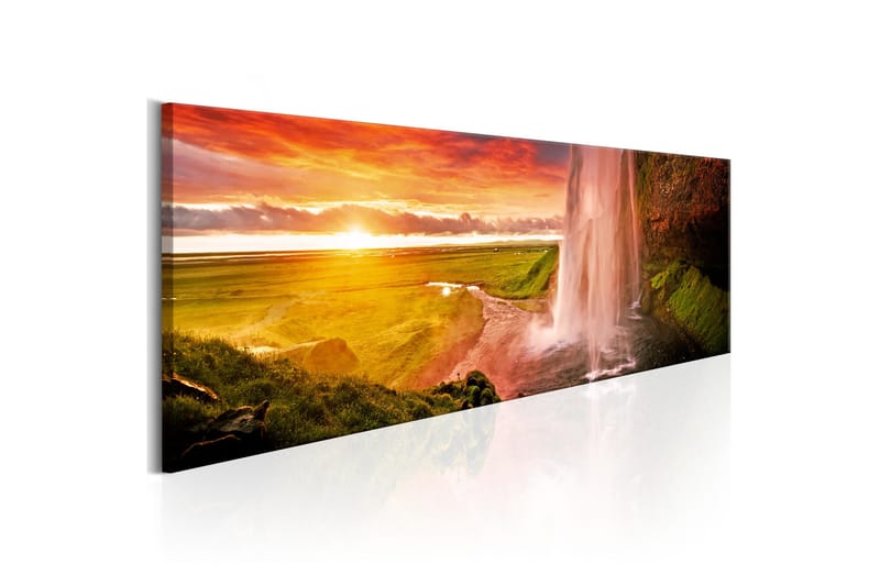 Bilde Seljalandsfoss Waterfall 120x40, Artgeist sp. z o. o.