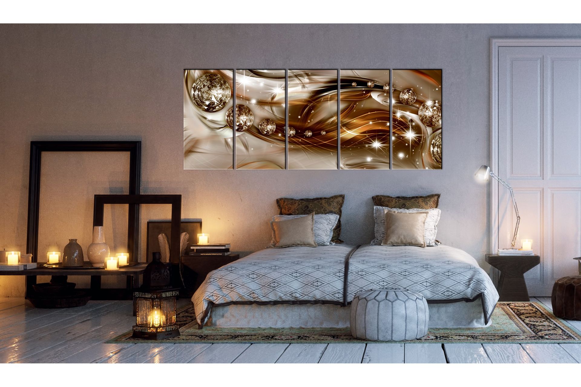 Bilde Shining Bullets 225x90 - Artgeist sp. z o. o. - Innredning - Bilder & kunst - Lerretsbilder