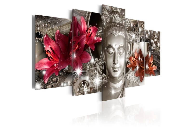 Bilde Silver Contemplation 100x50 - Artgeist sp. z o. o. - Innredning - Bilder & kunst - Lerretsbilder