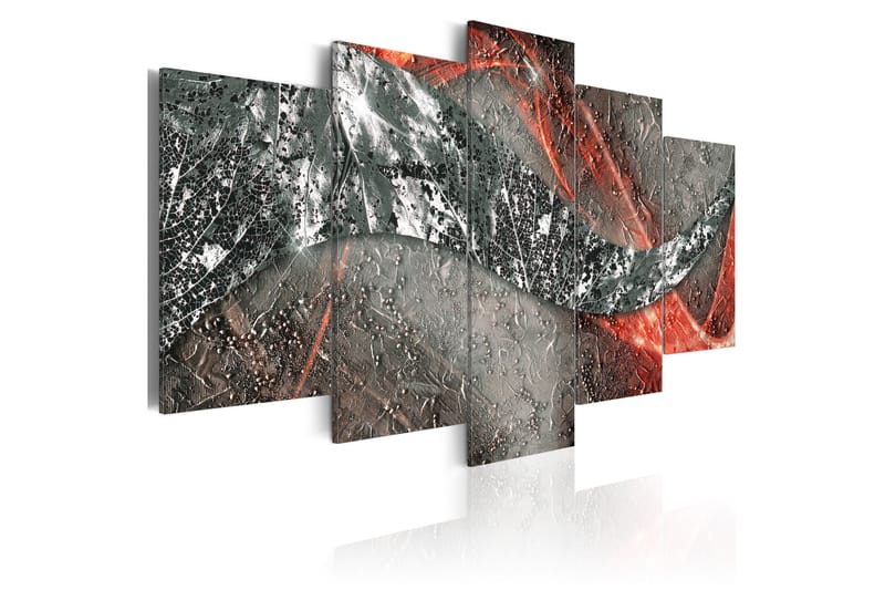 Bilde Silver Fire 200x100 - Artgeist sp. z o. o. - Innredning - Bilder & kunst - Lerretsbilder