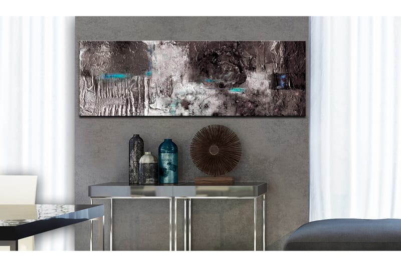 Bilde Silver Machine 120x40 - Artgeist sp. z o. o. - Innredning - Bilder & kunst - Lerretsbilder