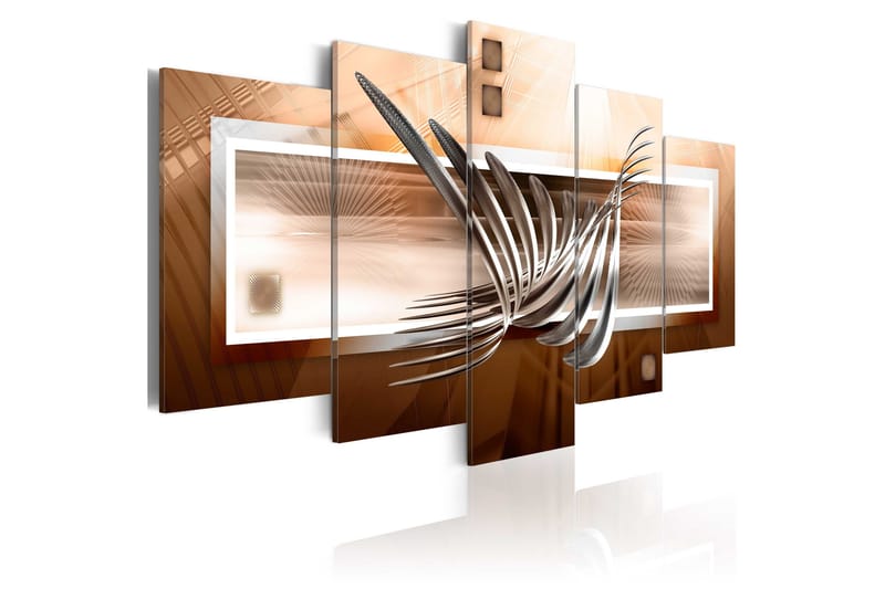 Bilde Silver Waves 200x100 - Artgeist sp. z o. o. - Innredning - Bilder & kunst - Lerretsbilder