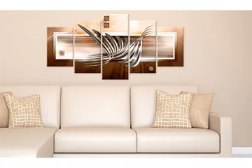 Bilde Silver Waves 200x100 - Artgeist sp. z o. o. - Innredning - Bilder & kunst - Lerretsbilder