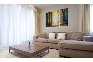 Bilde Skjønnheten Høst Triptyk 60x40 - Artgeist sp. z o. o. - Innredning - Bilder & kunst - Lerretsbilder
