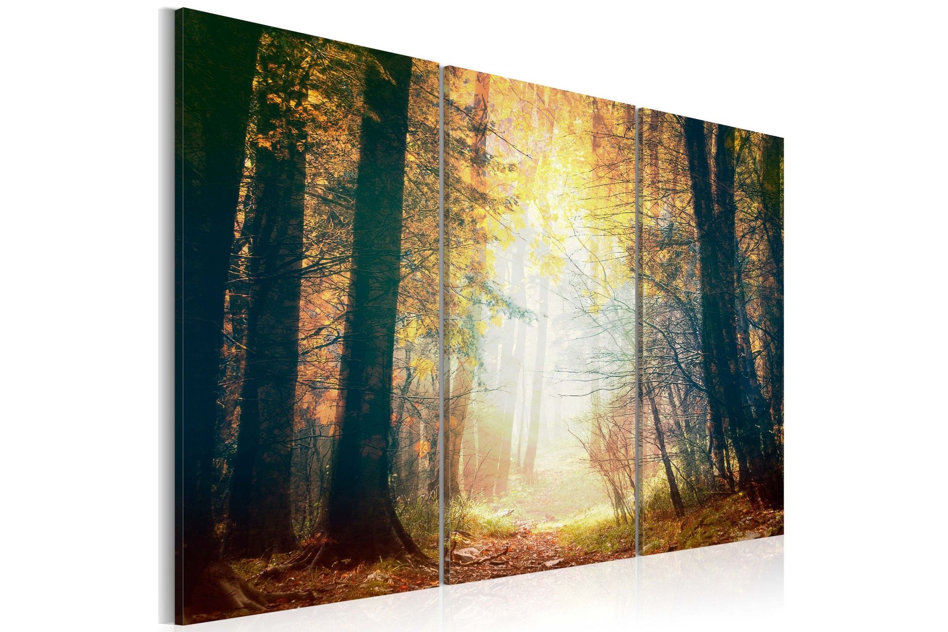 Bilde Skjønnheten Høst Triptyk 60x40 - Artgeist sp. z o. o.