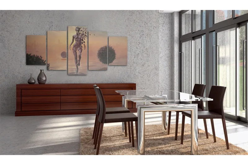 Bilde Skjør Eksistens 100x50 - Artgeist sp. z o. o. - Innredning - Bilder & kunst - Lerretsbilder