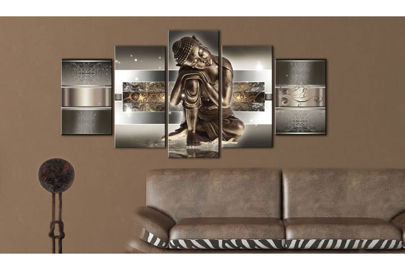 Bilde Sleeping Buddha 100x50 - Artgeist sp. z o. o. - Innredning - Bilder & kunst - Lerretsbilder