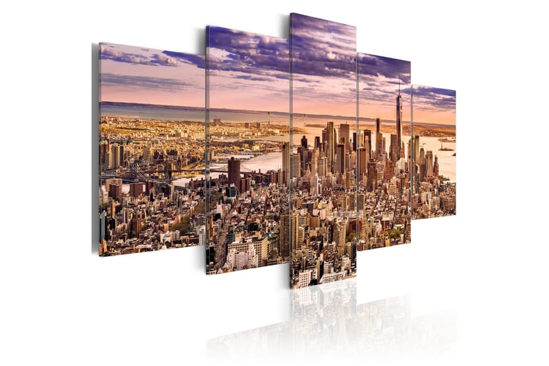 Bilde Sleeplessness In New York 100x50, Artgeist sp. z o. o.