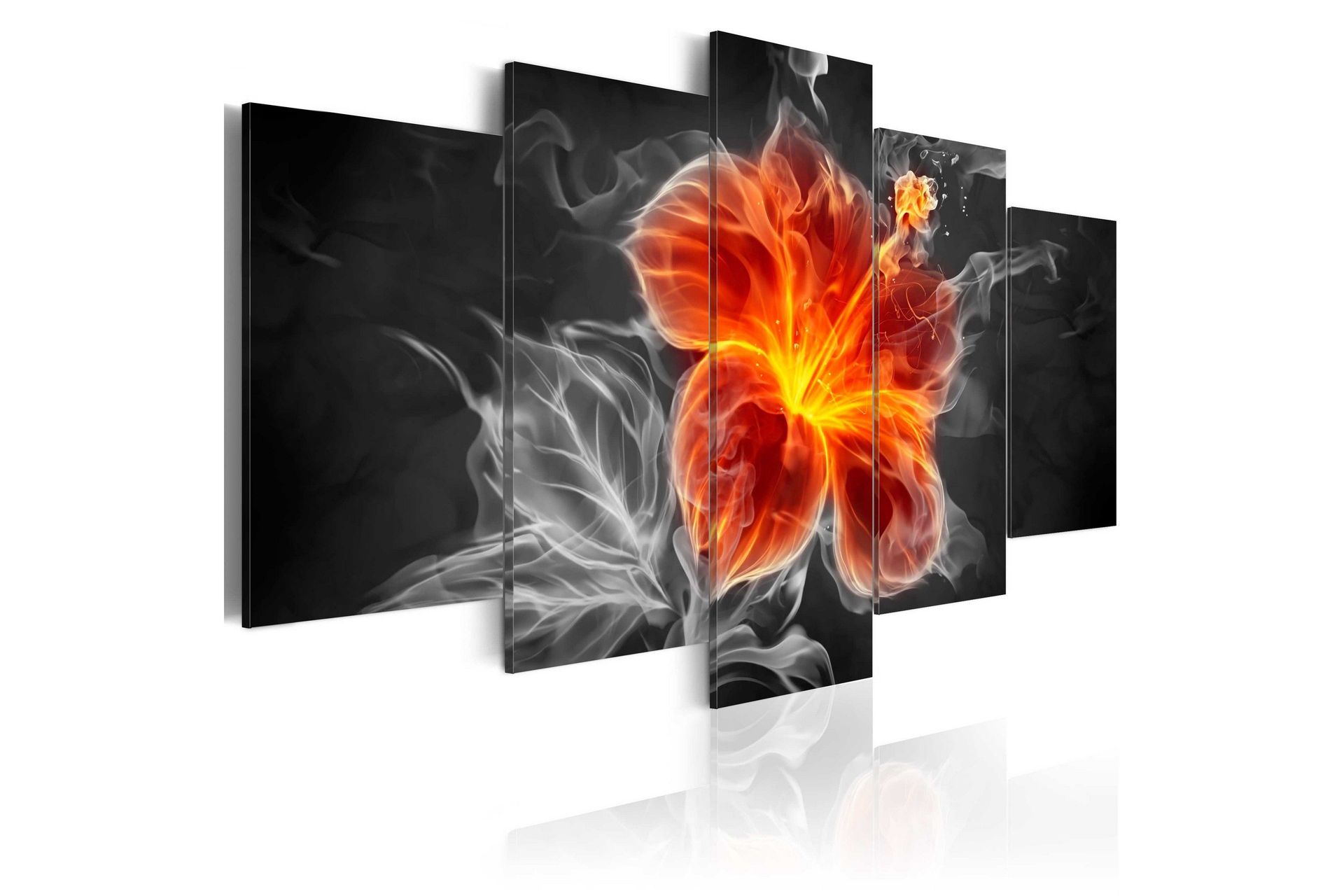 Bilde Smoky Flower 200x100 - Artgeist sp. z o. o.