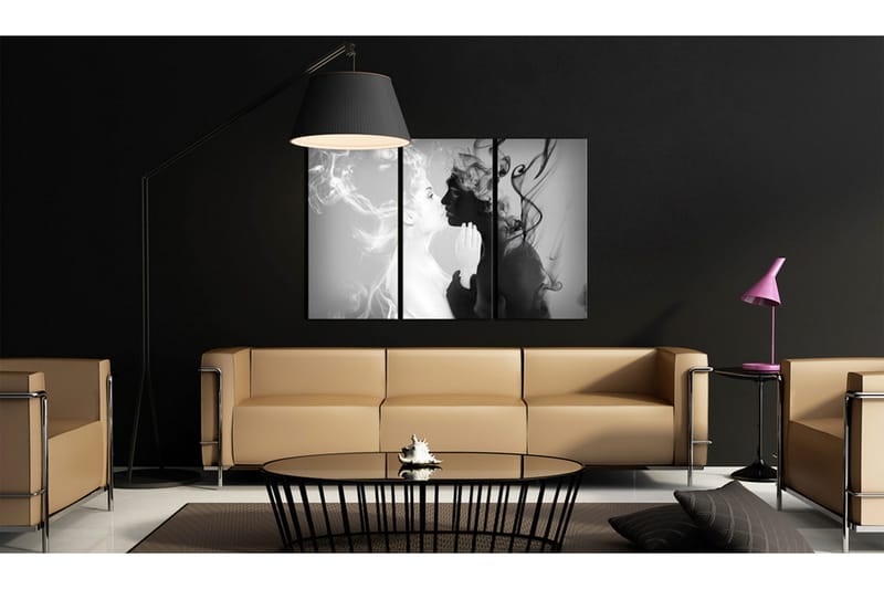 Bilde Smoky Kiss 90x60 - Artgeist sp. z o. o. - Innredning - Bilder & kunst - Lerretsbilder
