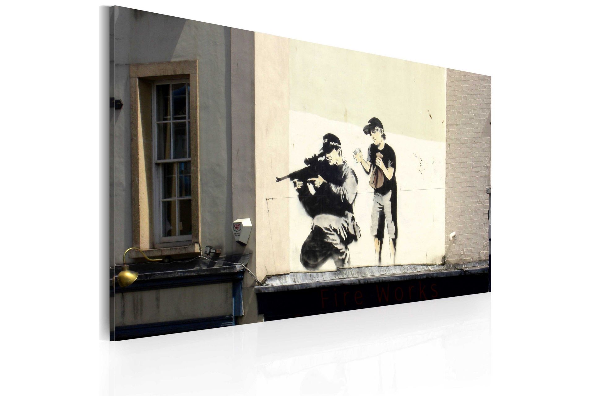Bilde Sniper And Boy Banksy 60x40 - Artgeist sp. z o. o.