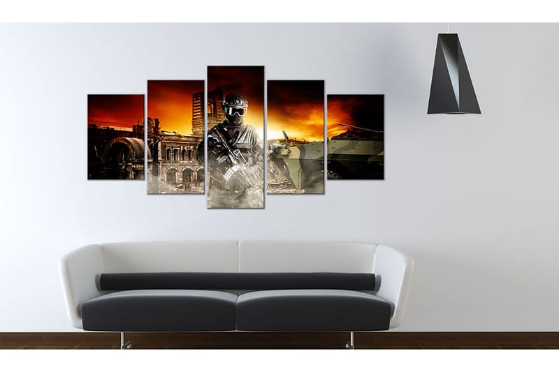Bilde Soldier 100x50 - Artgeist sp. z o. o. - Innredning - Bilder & kunst - Lerretsbilder