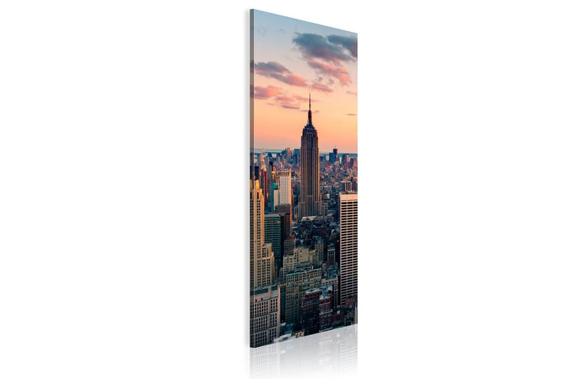 Bilde Solitary Skyscraper 40x120 - Artgeist sp. z o. o. - Innredning - Bilder & kunst - Lerretsbilder