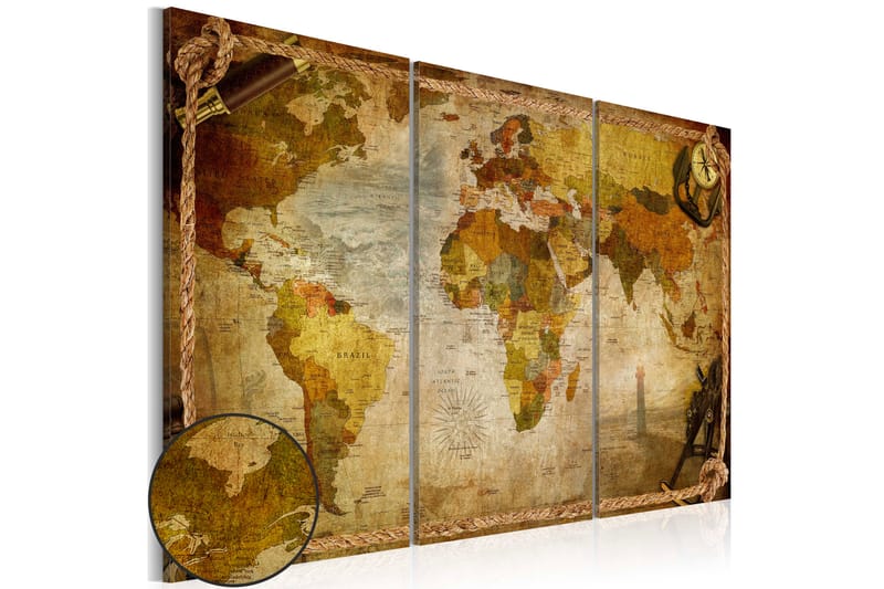 Bilde Souvenir From A Trip 60x40 - Artgeist sp. z o. o. - Innredning - Bilder & kunst - Lerretsbilder