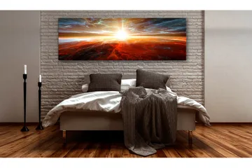 Bilde Space And Time Warp 150x50 - Artgeist sp. z o. o. - Innredning - Bilder & kunst - Lerretsbilder