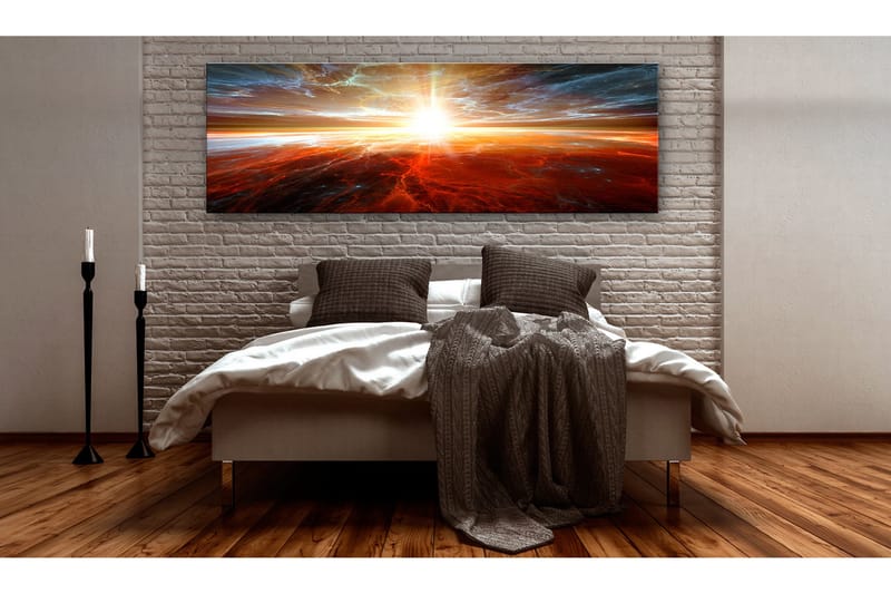 Bilde Space And Time Warp 150x50 - Artgeist sp. z o. o. - Innredning - Bilder & kunst - Lerretsbilder