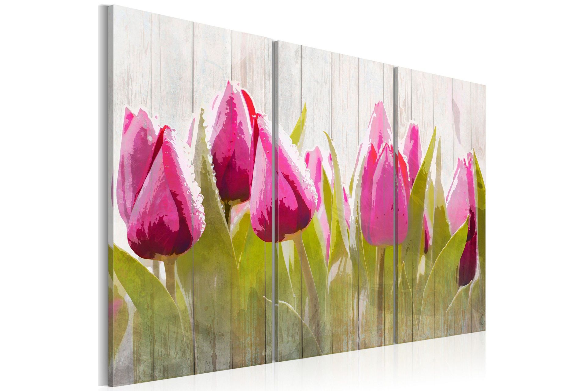 Bilde Spring Bouquet Of Tulips 60x40 - Artgeist sp. z o. o.