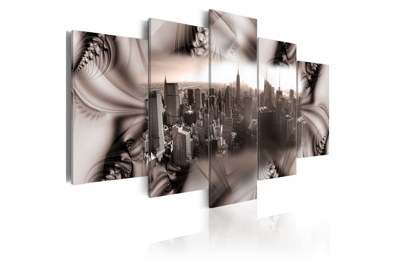 Bilde Steel City 100x50 - Artgeist sp. z o. o. - Innredning - Bilder & kunst - Lerretsbilder