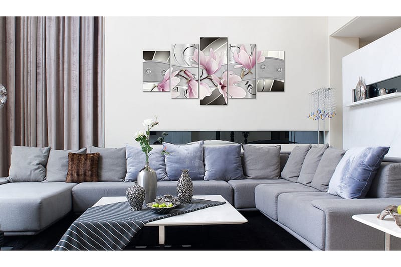 Bilde Steel Magnolias 200x100 - Artgeist sp. z o. o. - Innredning - Bilder & kunst - Lerretsbilder