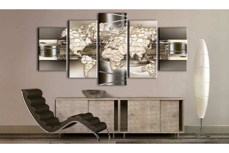 Bilde Stone World 100x50 - Artgeist sp. z o. o. - Innredning - Bilder & kunst - Lerretsbilder