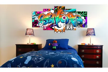 Bilde Street Look 200x100 - Artgeist sp. z o. o. - Innredning - Bilder & kunst - Lerretsbilder