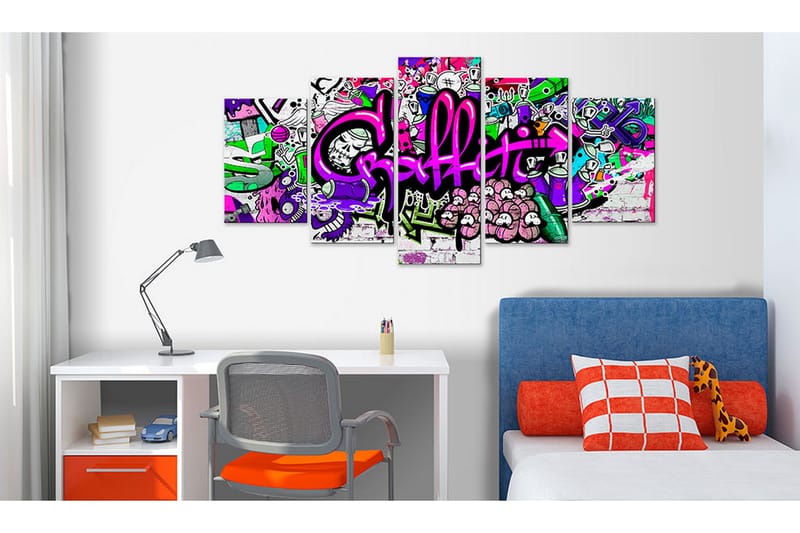 Bilde Street Style 100x50 - Artgeist sp. z o. o. - Innredning - Bilder & kunst - Lerretsbilder