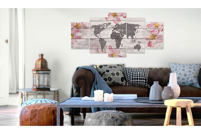 Bilde Subtle World 200x100 - Artgeist sp. z o. o. - Innredning - Bilder & kunst - Lerretsbilder