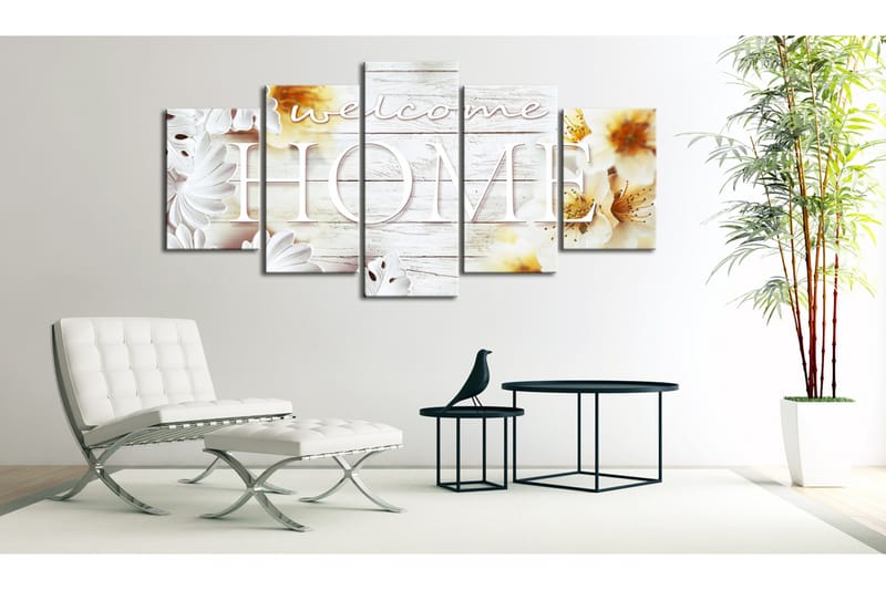 Bilde Summer At Home 200x100 - Artgeist sp. z o. o. - Innredning - Bilder & kunst - Lerretsbilder