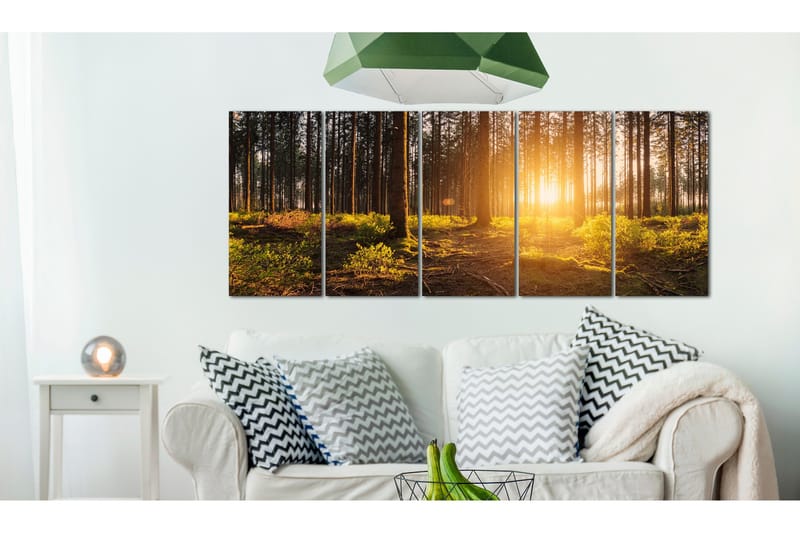 Bilde Summer Morning 200x80 - Artgeist sp. z o. o. - Innredning - Bilder & kunst - Lerretsbilder