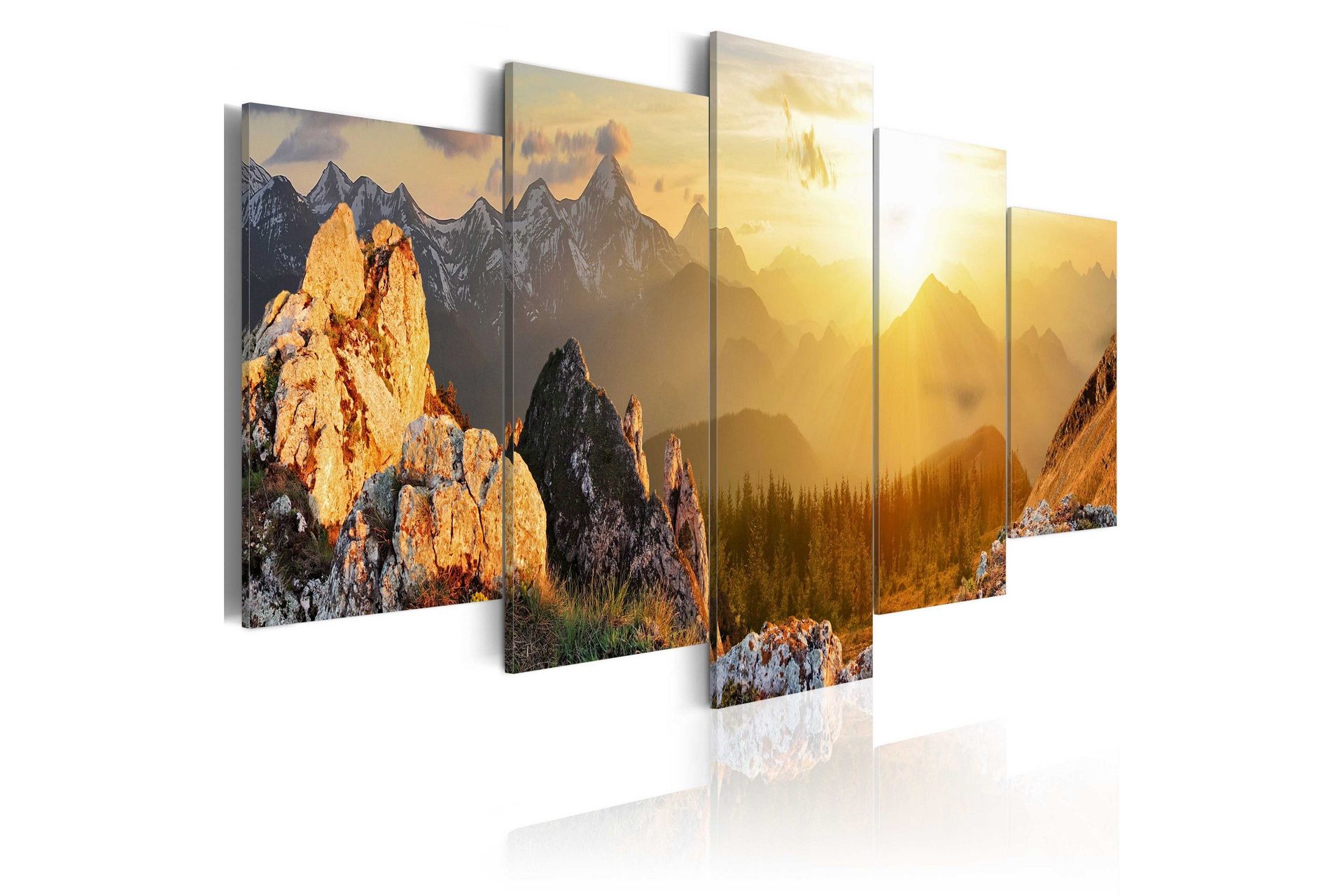 Bilde Sun Salutation 100x50 - Artgeist sp. z o. o.