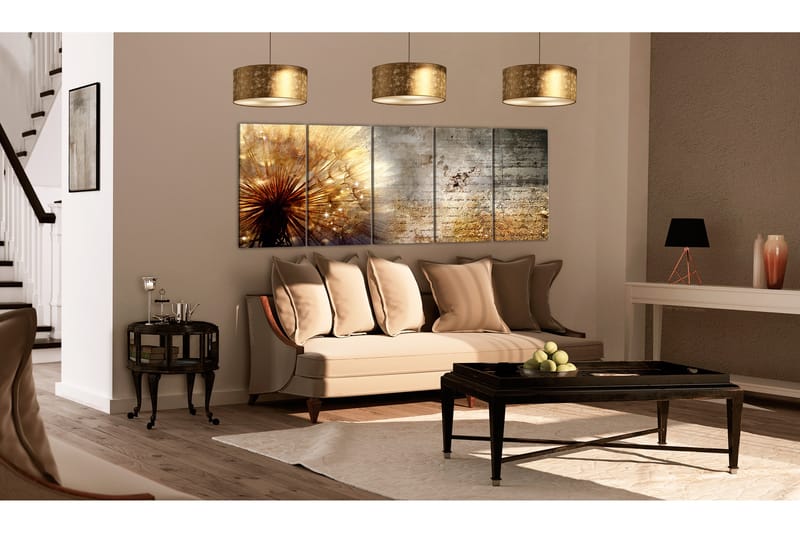 Bilde Sunny Dandelion 225x90 - Artgeist sp. z o. o. - Innredning - Bilder & kunst - Lerretsbilder