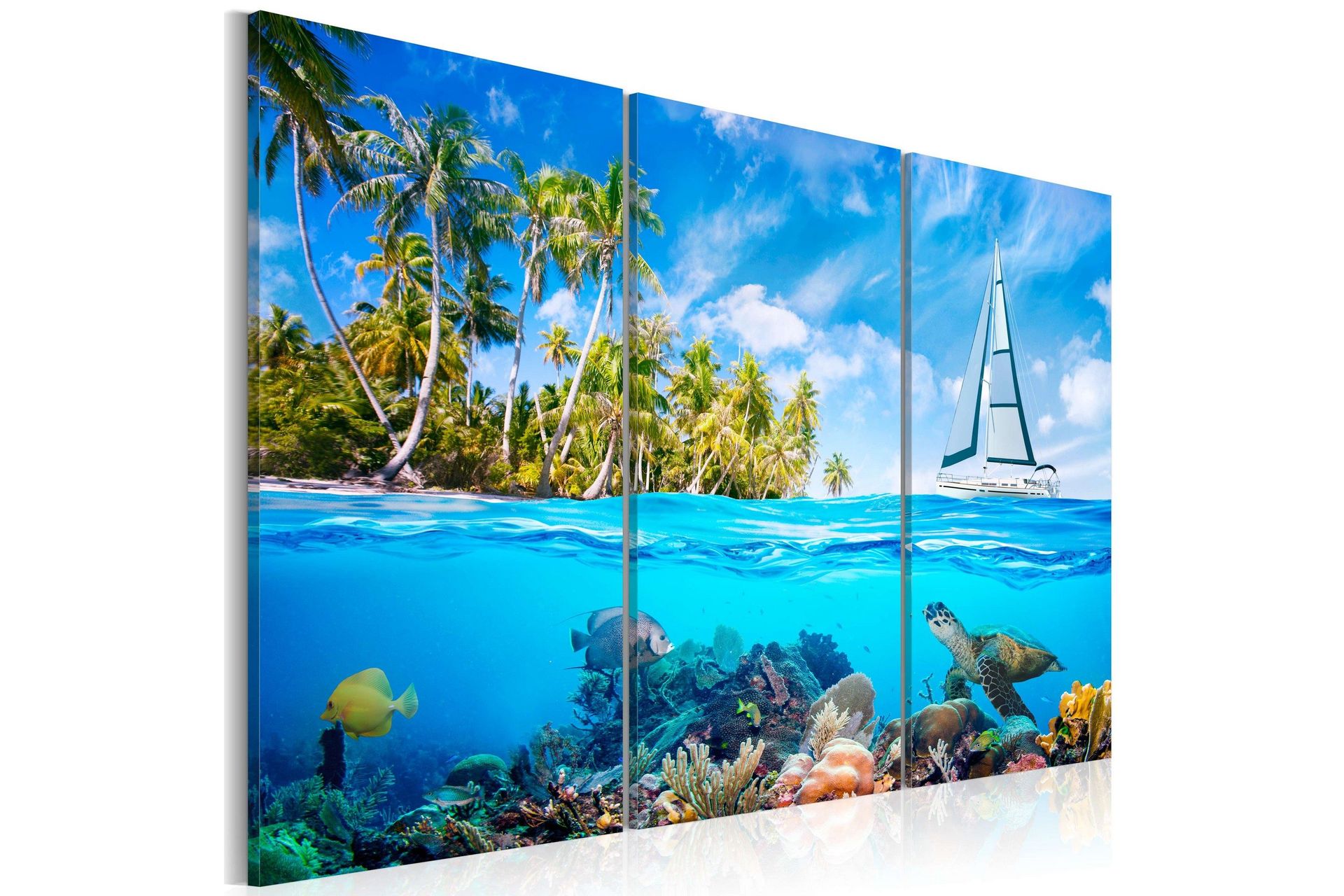 Bilde Sunny holidays 90x60 - Artgeist sp. z o. o.