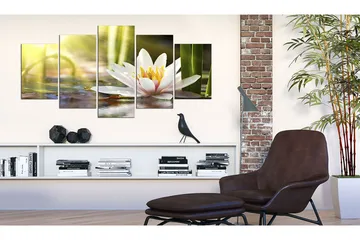 Bilde Sunny Lotus 100x50 - Artgeist sp. z o. o. - Innredning - Bilder & kunst - Lerretsbilder