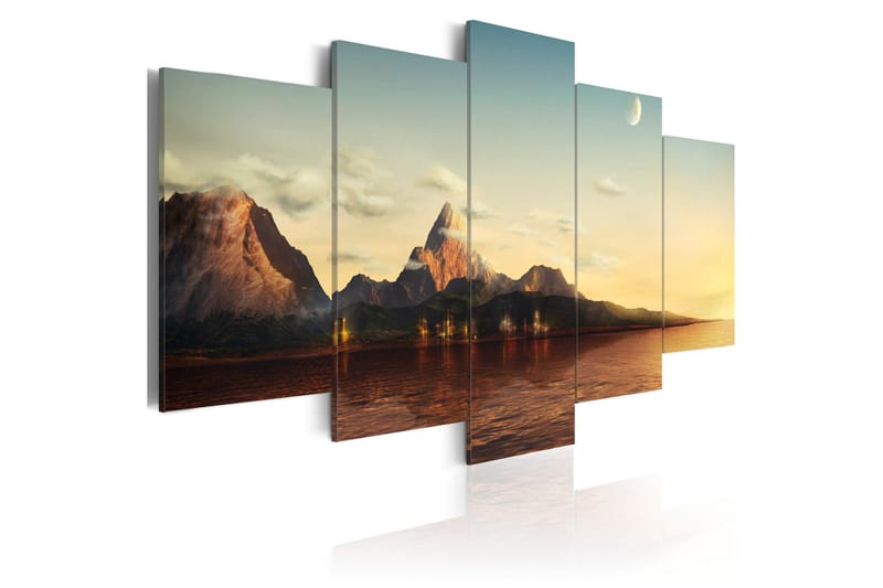 Bilde Sunrise Fjellene 200x100, Artgeist sp. z o. o.