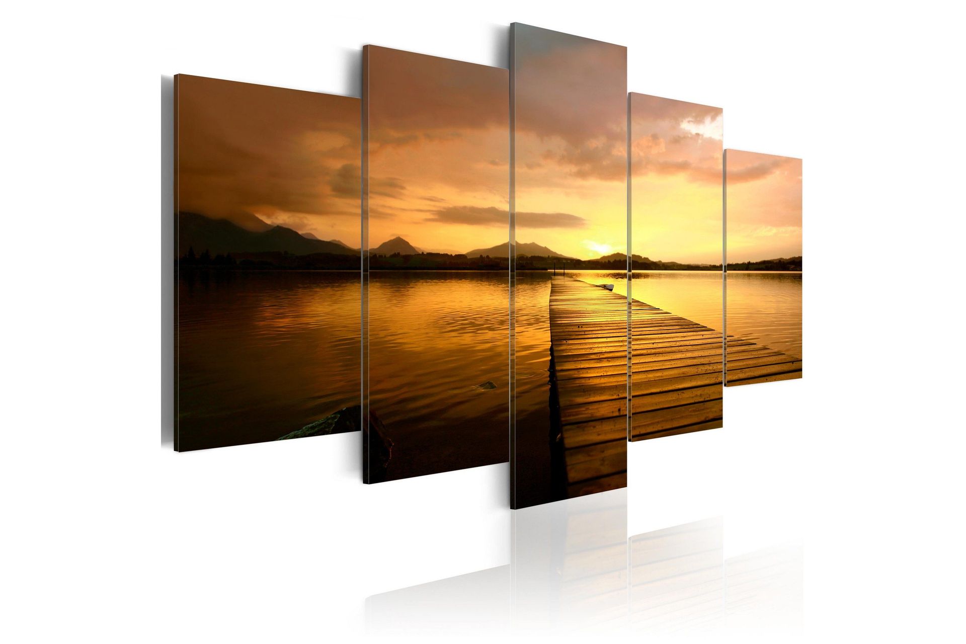Bilde Sunset Island 100x50 - Artgeist sp. z o. o.