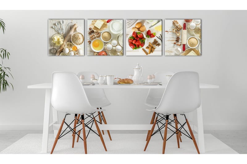 Bilde Sweet Kitchen 80x80 - Artgeist sp. z o. o. - Innredning - Bilder & kunst - Lerretsbilder