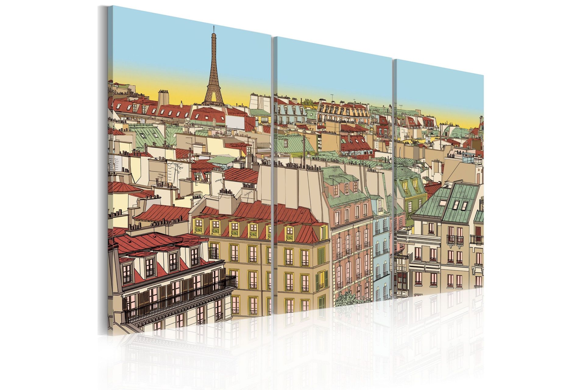 Bilde Sweet Paris 120x80 - Artgeist sp. z o. o.