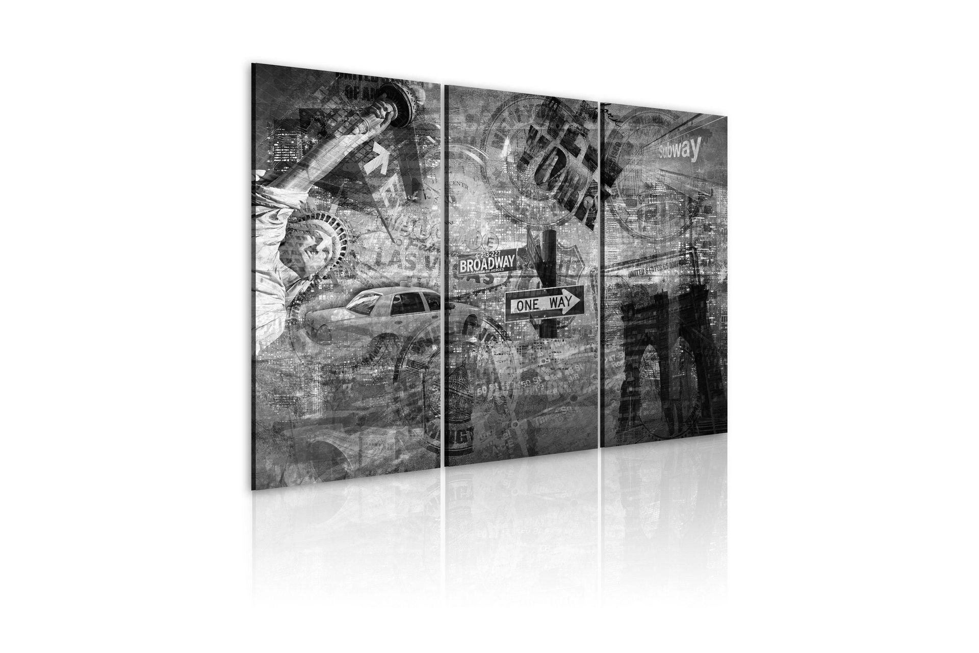 Bilde Symboler Nyc 60x40 - Artgeist sp. z o. o.