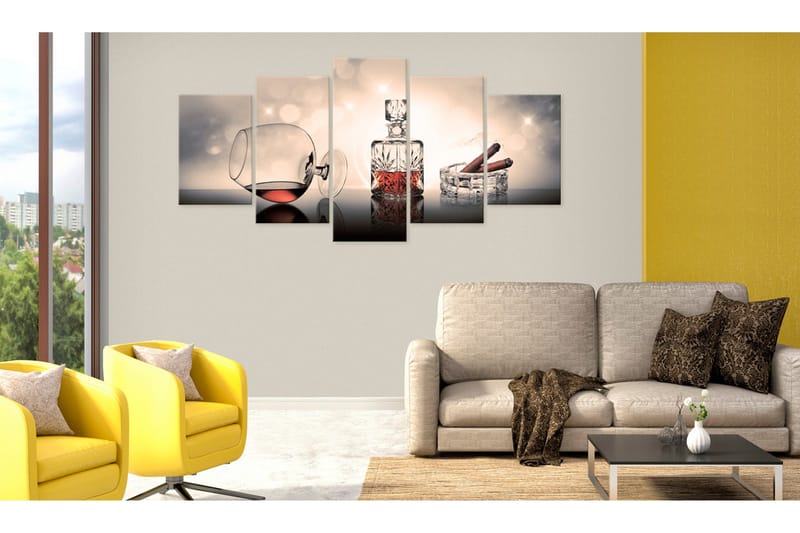 Bilde Symbols Of Prosperity 200x100 - Artgeist sp. z o. o. - Innredning - Bilder & kunst - Lerretsbilder
