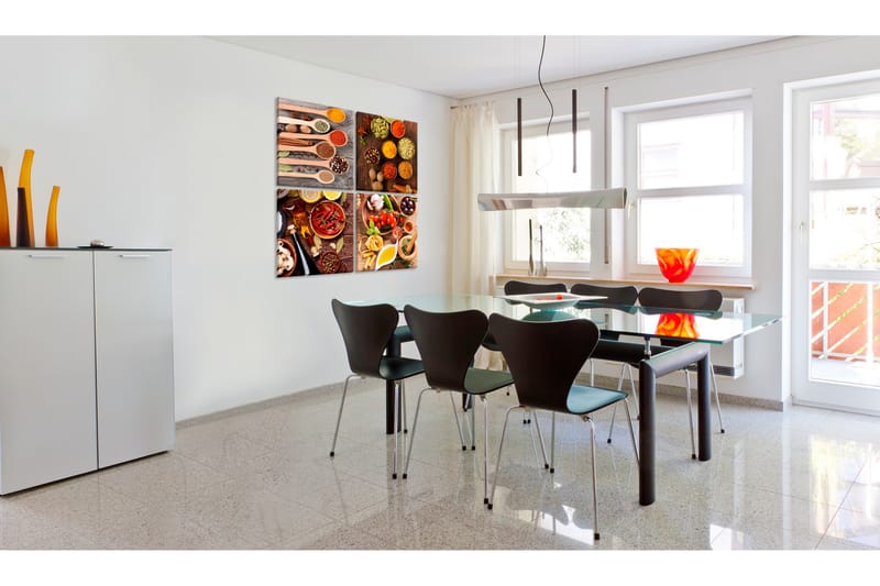 Bilde Tastes Of The World 40x40 - Artgeist sp. z o. o. - Innredning - Bilder & kunst - Lerretsbilder