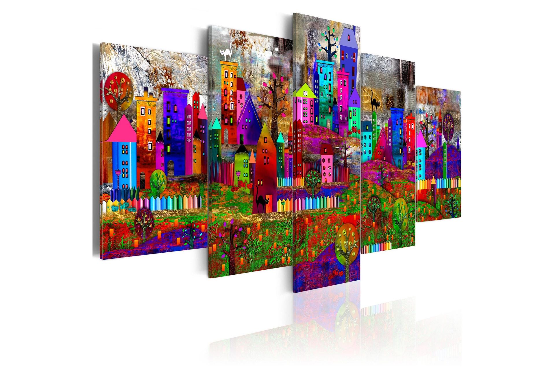Bilde The City Of Expression 200x100 - Artgeist sp. z o. o.