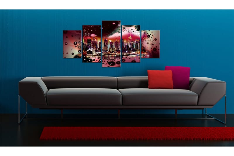 Bilde The Colours Of New York 100x50 - Artgeist sp. z o. o. - Innredning - Bilder & kunst - Lerretsbilder